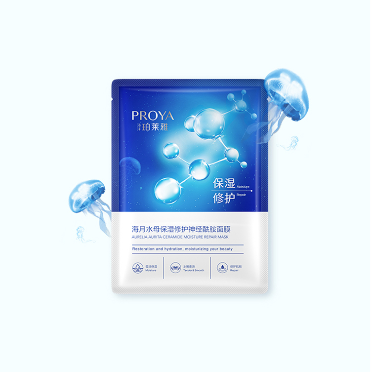 尊龙官方网站海月水母保湿修护神经酰胺面膜